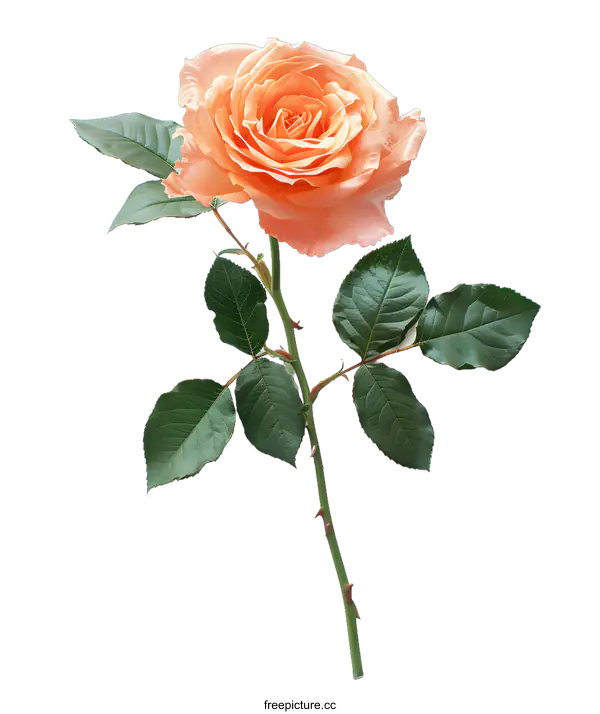 [Transparent Background PNG]single rose