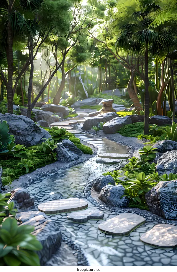Tropical Rainforest Landscape Design