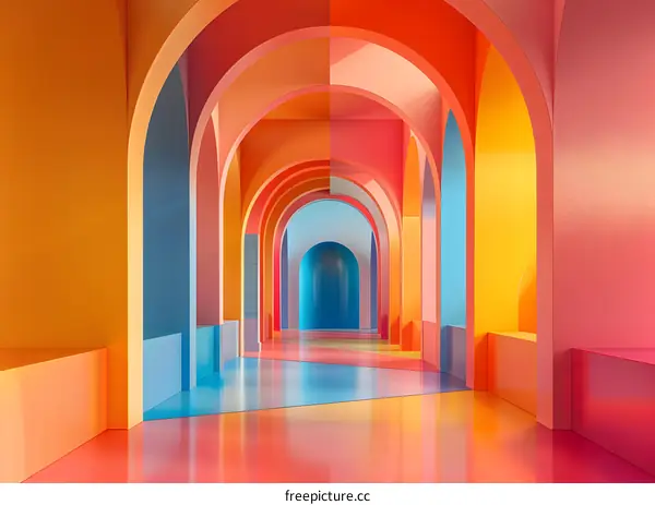 Colorful Arches