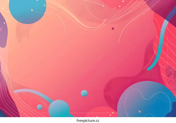 Abstract Colorful Background with Pink, Blue and White Colors