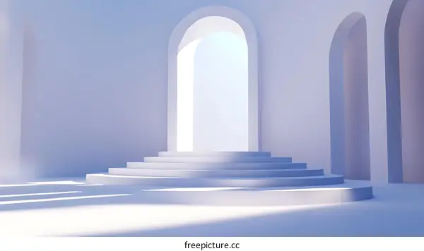 Abstract Architectural Interior Design