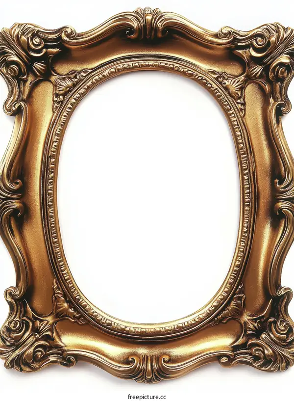 Ornate Gold Picture Frame
