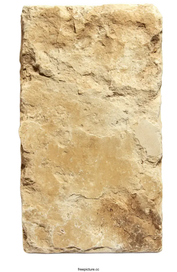 [Transparent Background PNG]Beige Stone Slab Texture Design