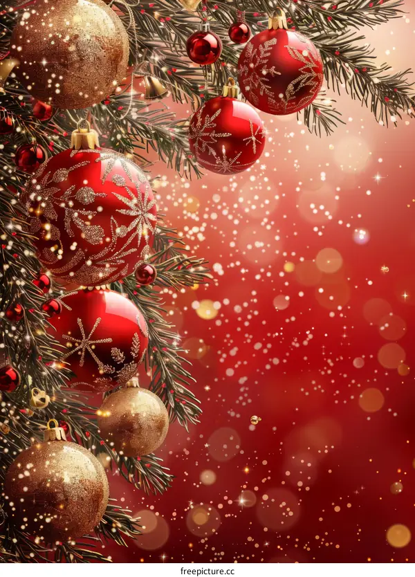 Red and Gold Christmas Decorations