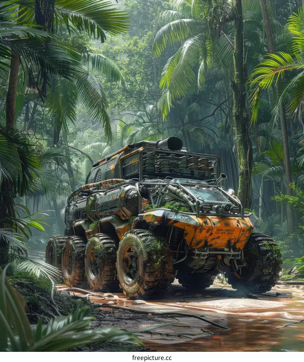 The Futuristic All-Terrain Vehicle