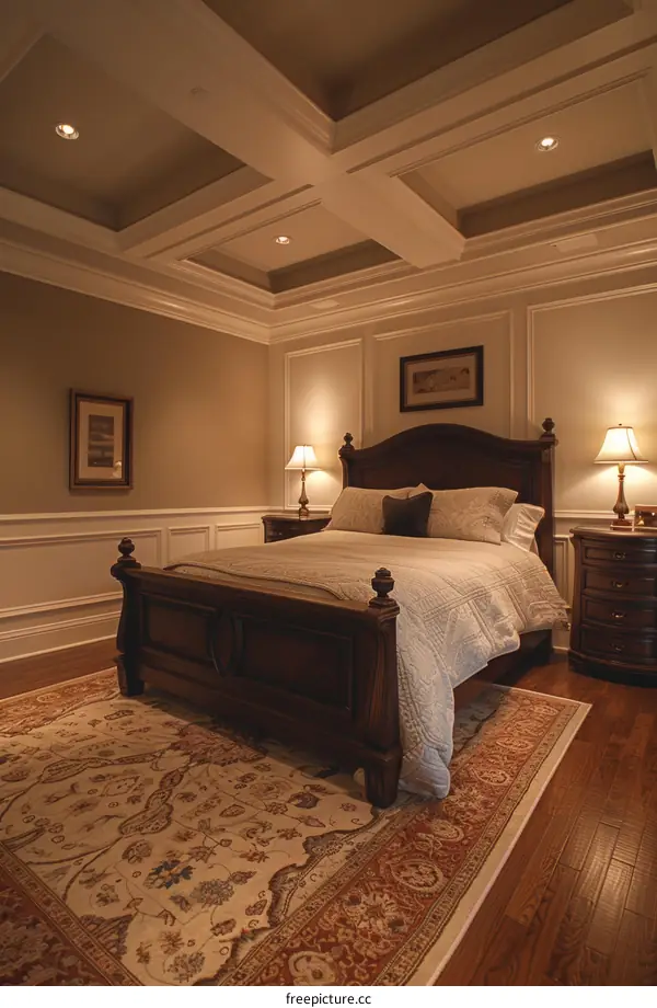 Stylish Modern Bedroom with Designer Touches