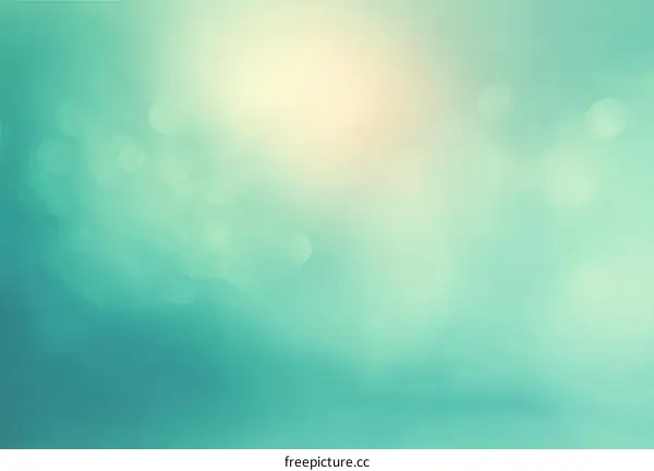Soft Pastel Teal Abstract Background