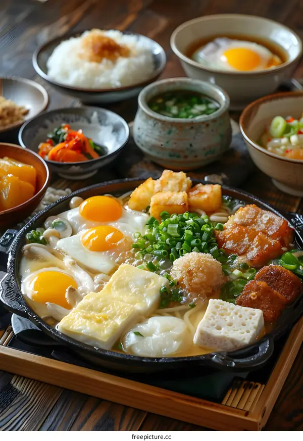 A delicious Japanese breakfast