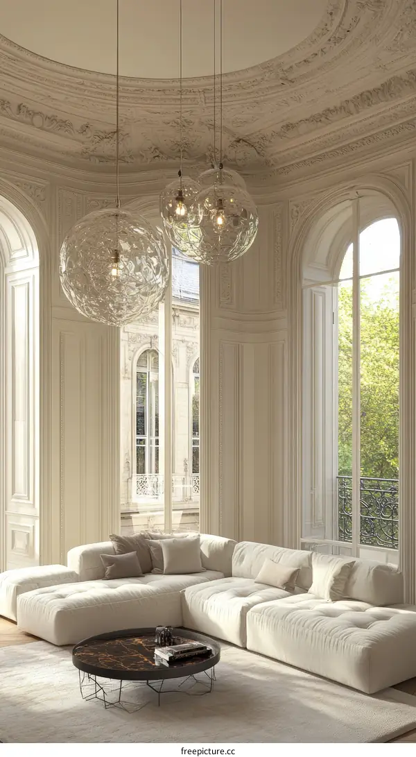 Modern European Living Room Interior Design