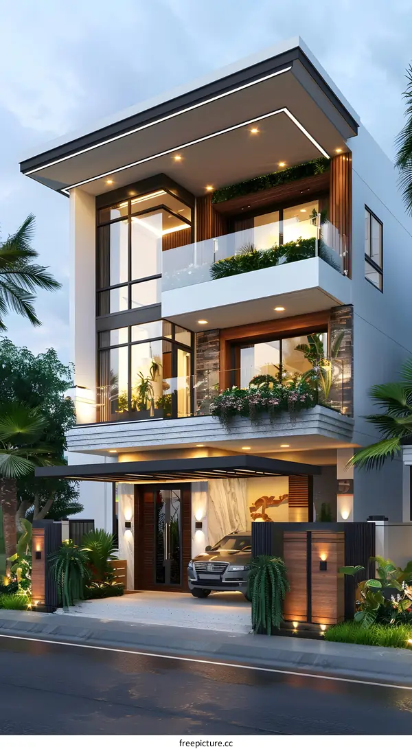 A modern style house