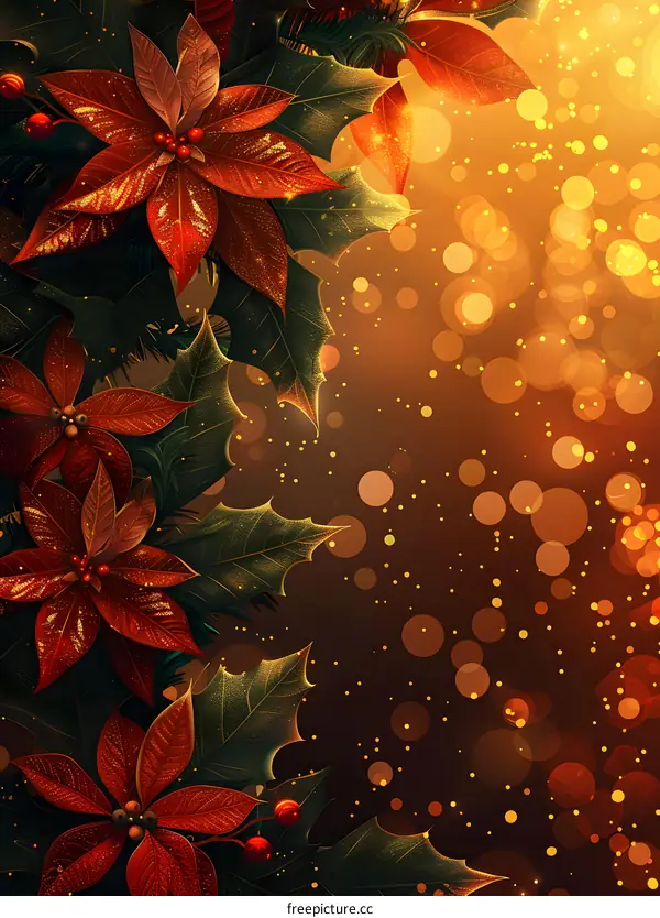 Christmas poinsettia