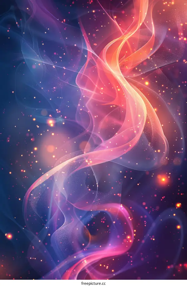 Cosmic Symphony: A Tapestry of Celestial Colors in the Deep Beyond