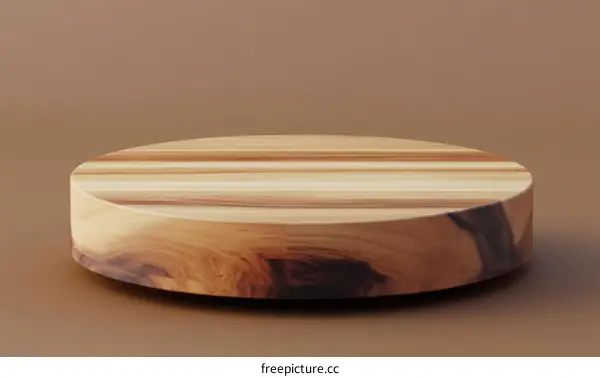 Wooden Round Display Platform