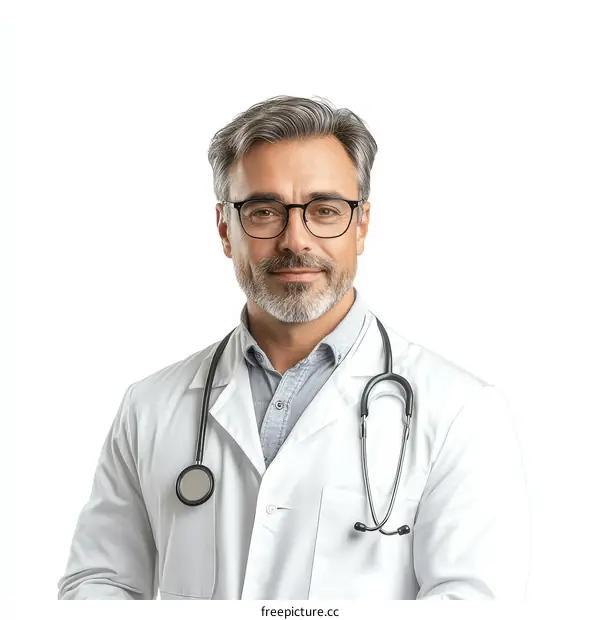 Confident Male Doctor Portrait