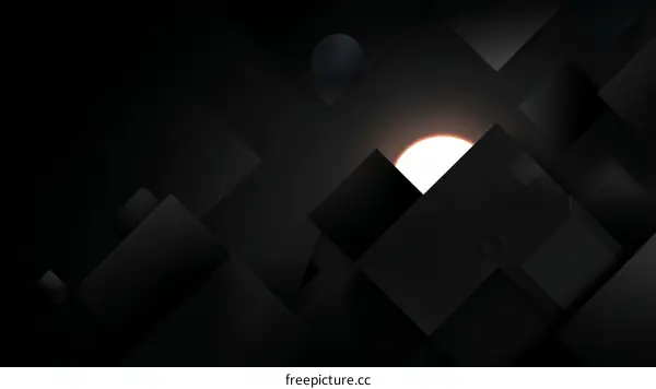 Abstract Geometric Shapes Background Design