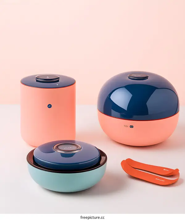 Colorful Modern Design Storage Containers