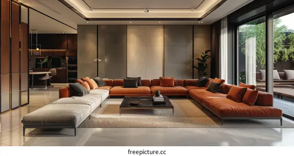 Modern Minimalist Living Room Design