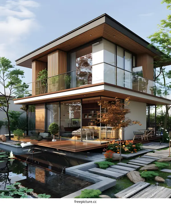 A modern style house