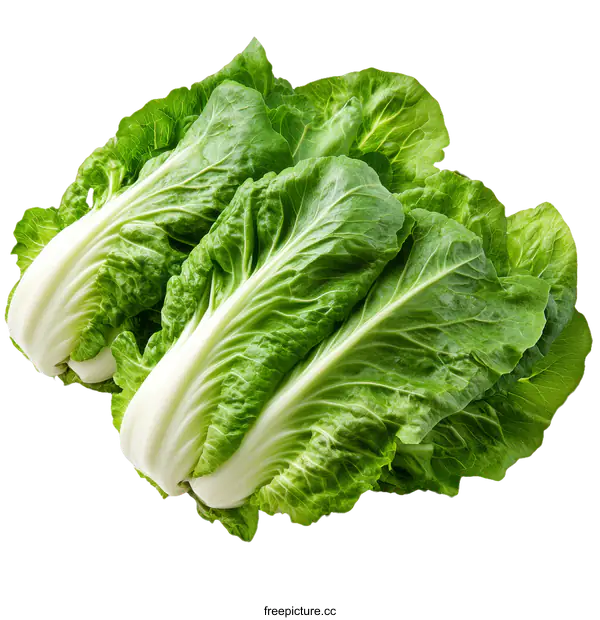 [Transparent Background PNG]Fresh Organic Bok Choy Ready to Eat