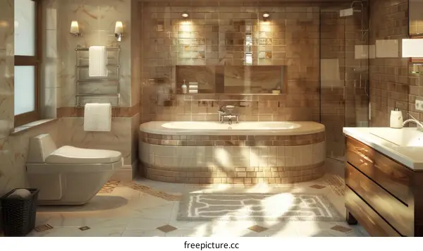 Luxury Modern Bathroom Interior Design