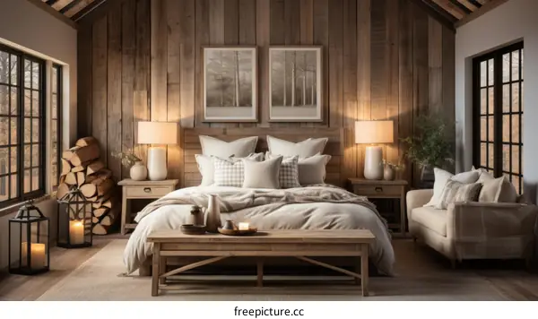 Modern Farmhouse Master Bedroom