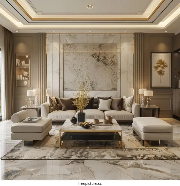 Minimalist Living Room Interior Design