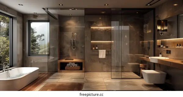 Modern Luxury Bathroom Interior Design