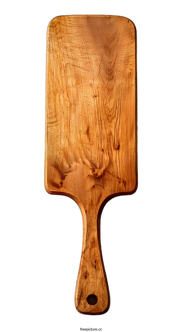 [Transparent Background PNG]handmade wooden kitchen cutting board