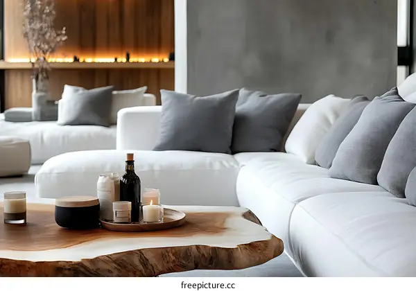 Modern Minimalist Living Room Interior Design