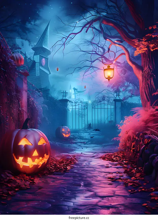 Halloween Jack-o-lantern