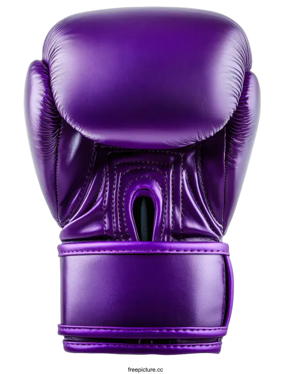 [Transparent Background PNG]Purple Boxing Gloves Close Up