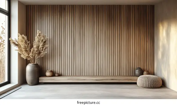 Modern Minimalist Wooden Interior Design