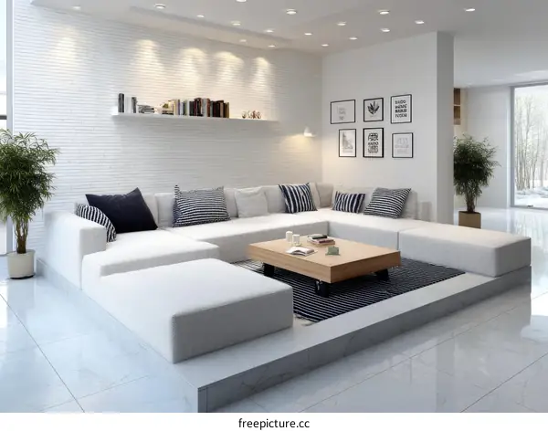 Modern Minimalist Living Room Design