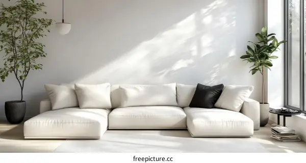 Modern Minimalist Living Room Design