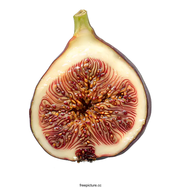 [Transparent Background PNG]Cross section of a fig