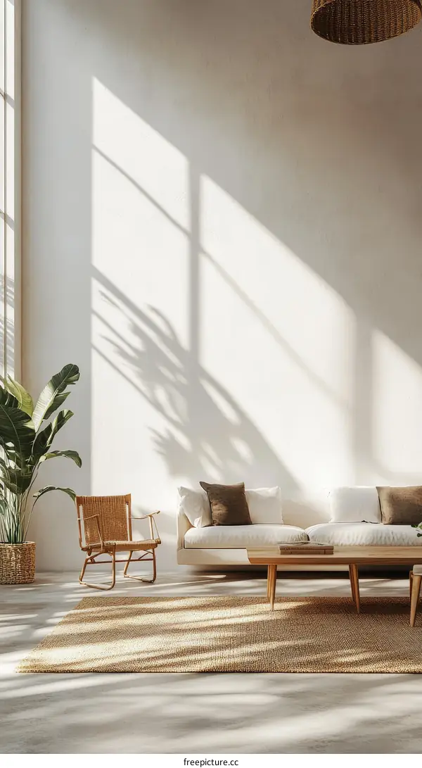 Modern Minimalist Living Room Interior Design