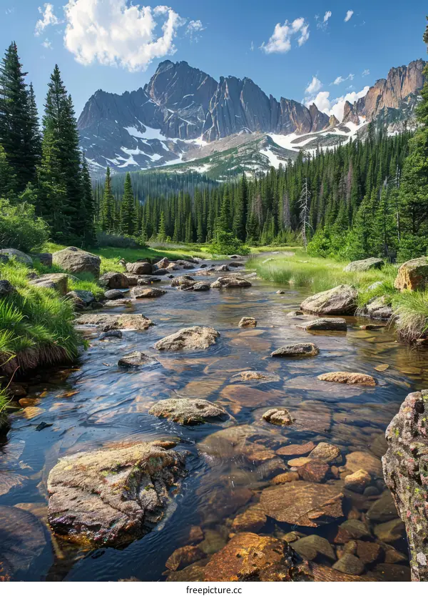 Mountain Stream in Colorado