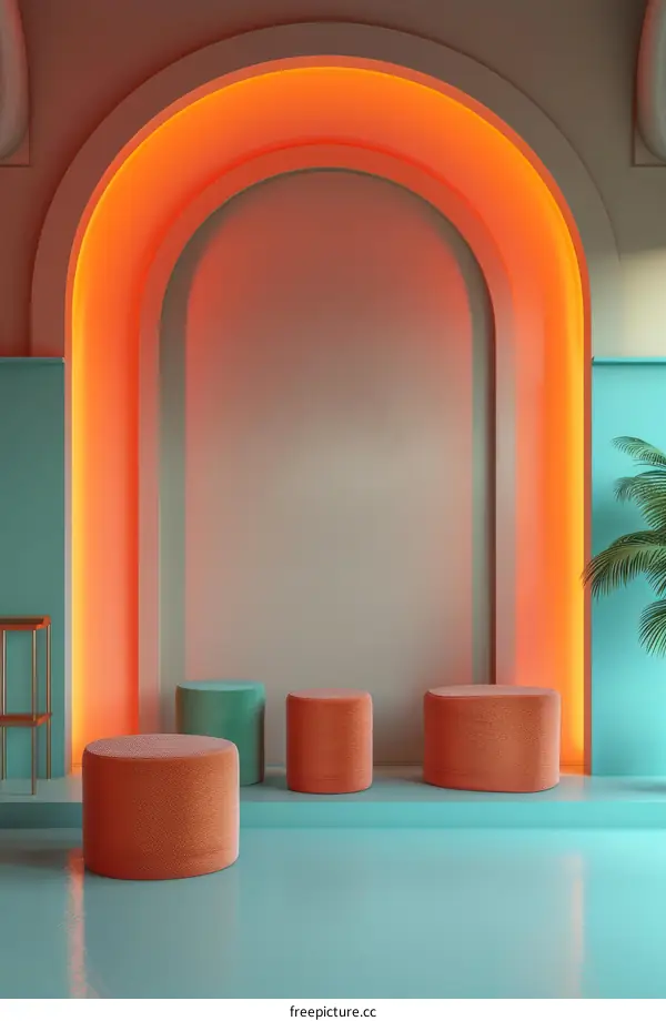 Modern Minimalist Interior Design Display