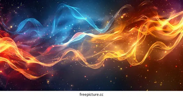 Fire and Ice Collide