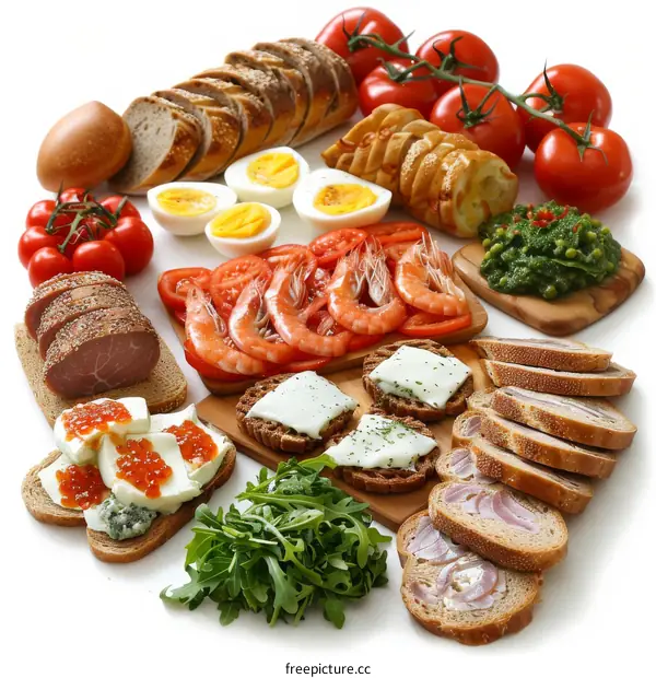 Fresh and Healthy Sandwich & Salad Ingredients