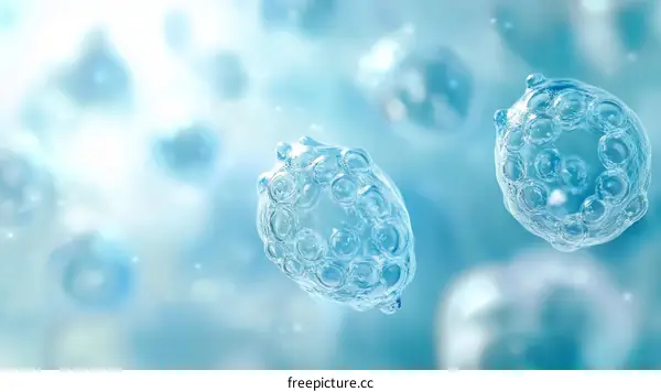 Abstract illustration of cells