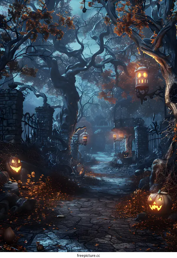 Halloween Jack-o-lantern