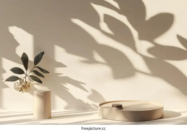 Beige Aesthetic Minimalist Still Life