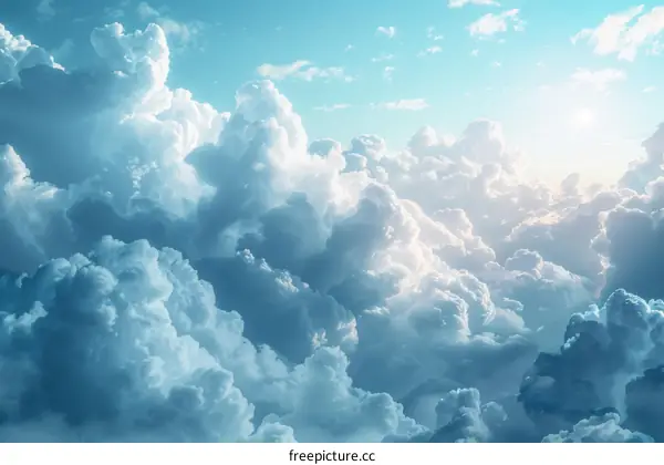 Above the Clouds: A Serene View