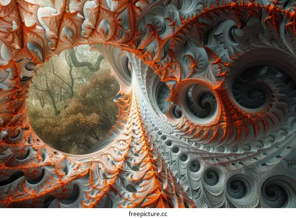 Mystical Cave Entrance