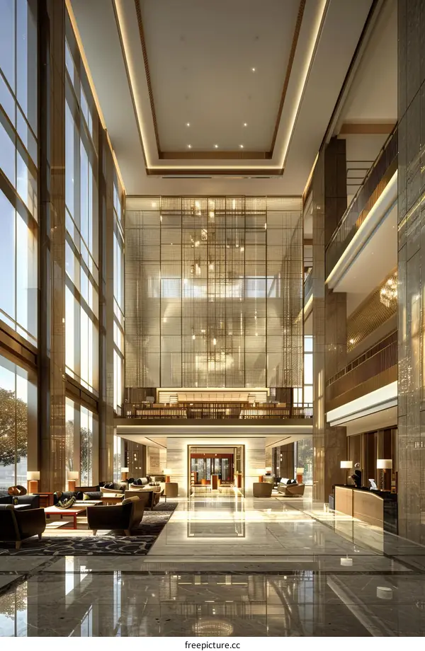 hotel lobby interior design