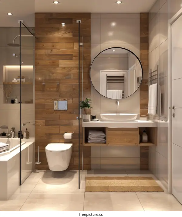 Modern and Stylish Bathroom Design