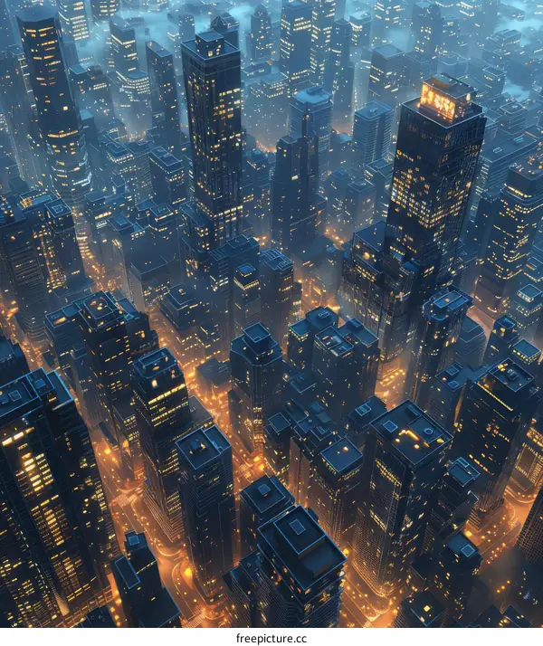 Cityscape Night View