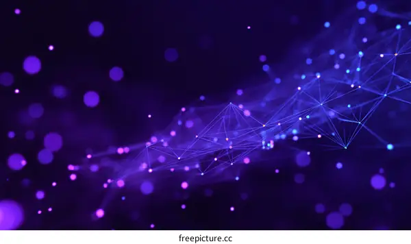 Abstract Digital Network Connections