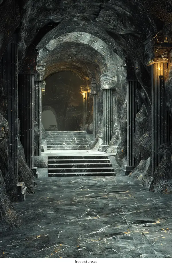 Steps to the Temple of Shadows